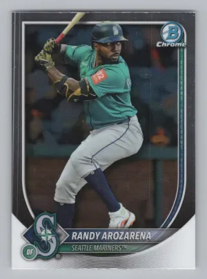 Randy Arozarena 2025 Bowman Chrome Seattle Mariners