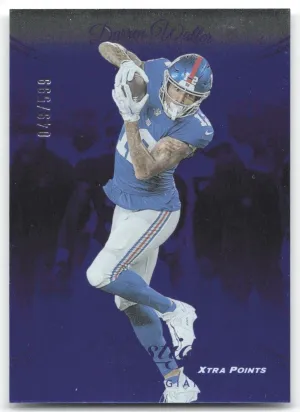 Darren Waller 2024 Panini Prestige Blue Xtra Points #/599 New York Giants