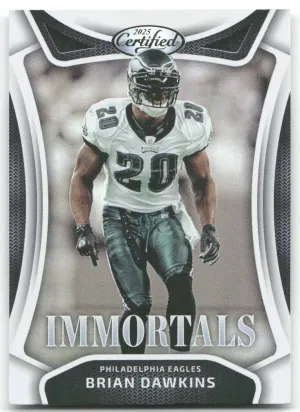 Brian Dawkins 2025 Panini Certified Immortals Philadelphia Eagles