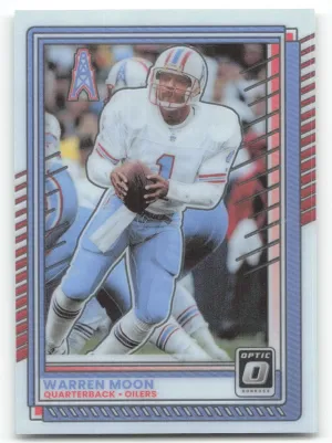 Warren Moon 2025 Donruss Optic Houston Oilers
