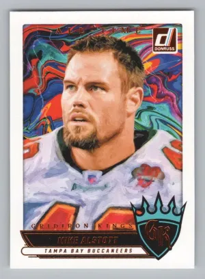 Mike Alstott 2025 Donruss All-Time Gridiron Kings Tampa Bay Buccaneers