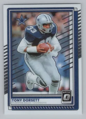 Tony Dorsett 2025 Donruss Optic Dallas Cowboys