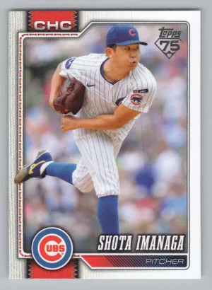 Shota Imanaga 2026 Topps Chicago Cubs
