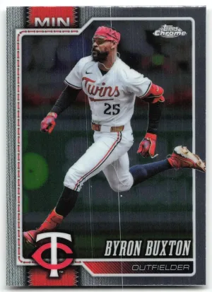 Byron Buxton 2026 Topps Chrome Minnesota Twins