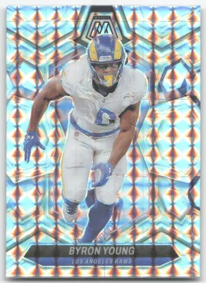 Byron Young 2024 Panini Mosaic Mosaic Los Angeles Rams