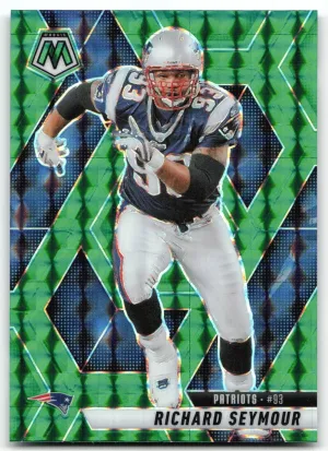 Richard Seymour 2024 Panini Mosaic Mosaic Green New England Patriots