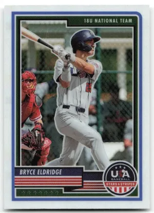 Bryce Eldridge 2023 Panini Stars & Stripes USA Baseball Team USA
