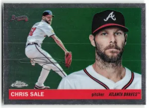 Chris Sale 2025 Topps Chrome Platinum Atlanta Braves