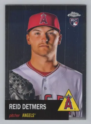 Reid Detmers Rookie 2022 Topps Chrome Platinum Anniversary Los Angeles Angels