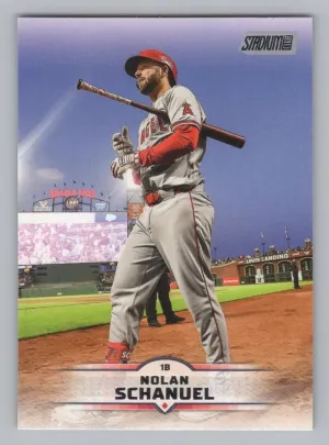 Nolan Schanuel 2025 Stadium Club Los Angeles Angels