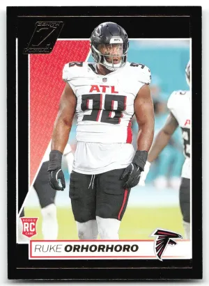 Ruke Orhorhoro RC 2024 Panini Zenith Retail Falcons