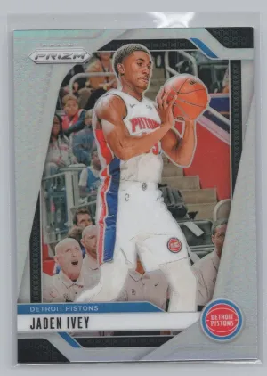 Jaden Ivey 2024-25 Panini Prizm Prizms Silver Detroit Pistons