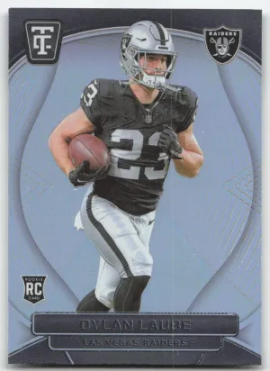 Dylan Laube Rookie 2024 Panini Totally Certified Las Vegas Raiders