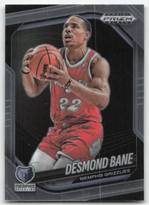 Desmond Bane 2024-25 Panini Prizm Black Memphis Grizzlies
