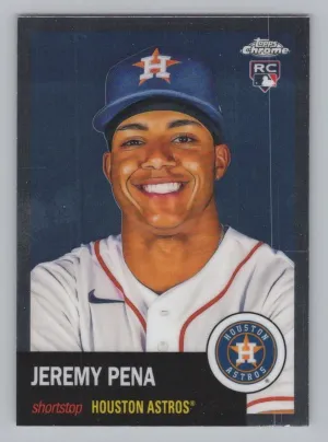 Jeremy Pena Rookie 2022 Topps Chrome Platinum Anniversary Houston Astros