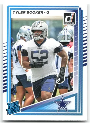 Tyler Booker Rookie 2025 Donruss Dallas Cowboys