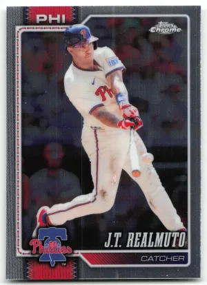 J.T. Realmuto 2026 Topps Chrome Philadelphia Phillies