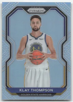 Klay Thompson 2020-21 Panini Prizm Silver Prizms Golden State Warriors