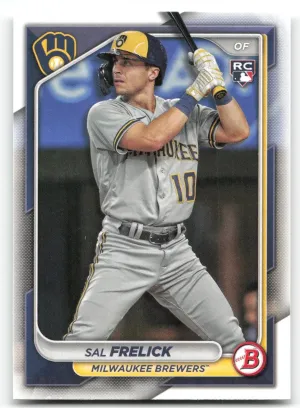 Sal Frelick RC 2024 Bowman Milwaukee Brewers