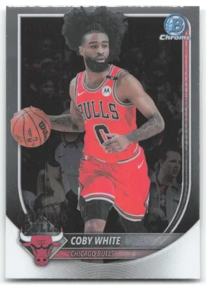 Coby White 2025-26 Bowman Chrome Chicago Bulls