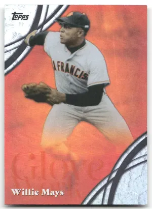 Willie Mays 2026 Topps Glove Work San Francisco Giants