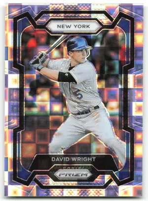 David Wright 2024 Prizm Premium Pandora Prizms #/199 New York Mets