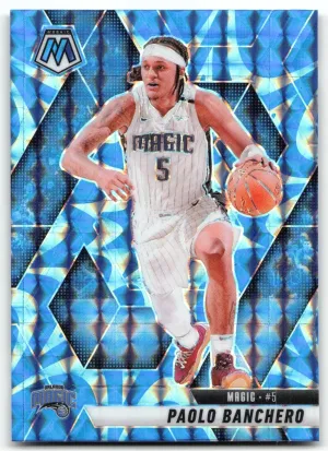Paolo Banchero 2024-25 Panini Mosaic Reactive Blue Mosaic Orlando Magic