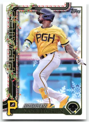 Andrew McCutchen 2025 Topps Holiday Pirates