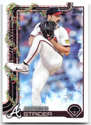Spencer Strider 2025 Topps Holiday Braves