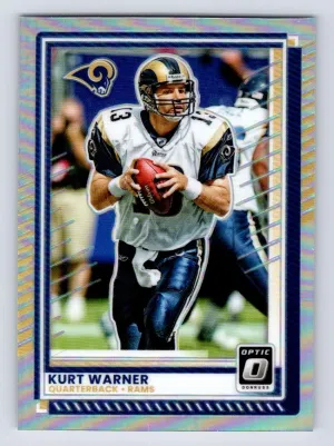 Kurt Warner 2025 Donruss Optic Holo Rams
