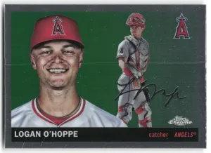 Logan O’Hoppe 2025 Topps Chrome Platinum Los Angeles Angels
