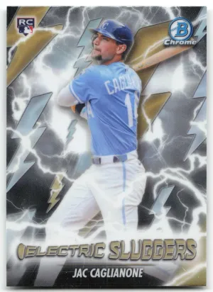 Jac Caglianone Rookie 2026 Bowman Electric Sluggers Kansas City Royals