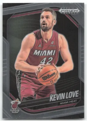 Kevin Love 2024-25 Panini Prizm Black Miami Heat