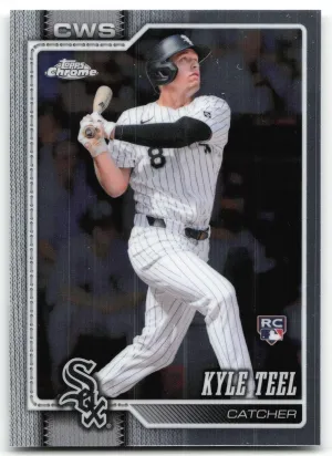 Kyle Teel Rookie 2026 Topps Chrome Chicago White Sox