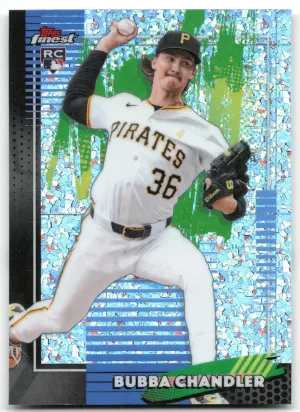 Bubba Chandler RC 2026 Finest Mini-Diamond Refractors Pittsburgh Pirates