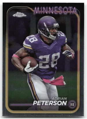 Adrian Peterson 2024 Topps Chrome Vikings