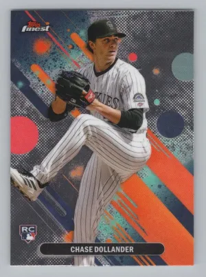 Chase Dollander Rookie 2025 Finest Colorado Rockies