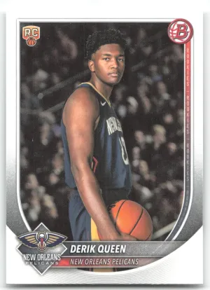 Derik Queen RC 2025-26 Bowman Pelicans