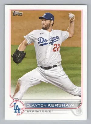 Clayton Kershaw 2022 Topps Los Angeles Dodgers