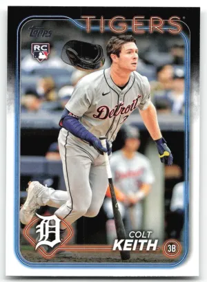 Colt Keith RC 2024 Topps Update Detroit Tigers