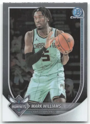 Mark Williams 2025-26 Bowman Chrome Charlotte Hornets