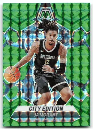 Ja Morant 2023-24 Panini Mosaic Green Memphis Grizzlies