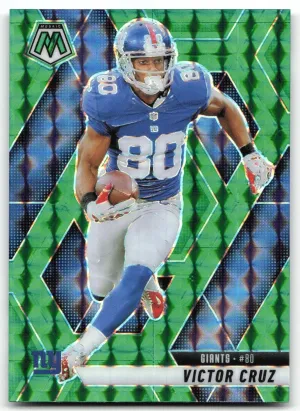 Victor Cruz 2025 Panini Mosaic Mosaic Green Giants
