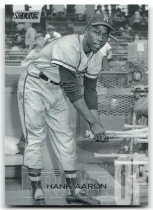 Hank Aaron 2018 Stadium Club Milwaukee Braves