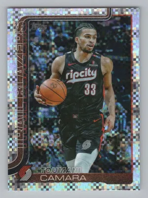 Toumani Camara 2025-26 Topps Victory SSP Portland Trail Blazers