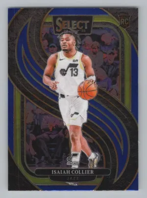 Isaiah Collier Rookie 2024-25 Panini Select Blue (Retail) Utah Jazz
