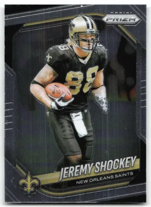 Jeremy Shockey 2025 Panini Prizm Saints
