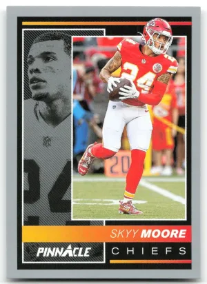 Skyy Moore 2024 Panini Encore Silver #/150 Kansas City Chiefs