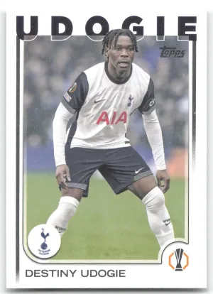 Destiny Udogie 2024-25 Topps UEFA Club Competitions Tottenham Hotspur