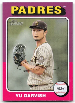 Yu Darvish 2024 Topps Heritage Padres